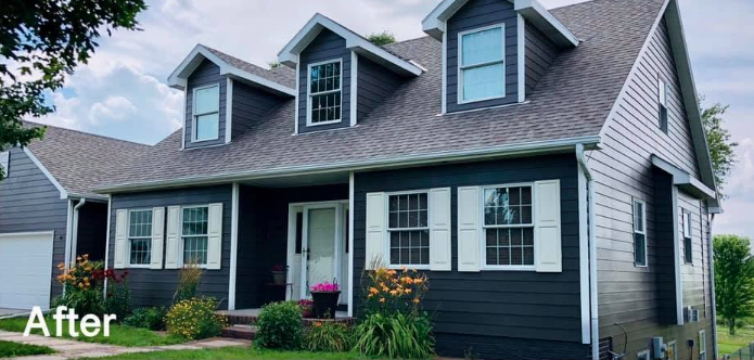 House exterior after painting by Martinez Painting Company